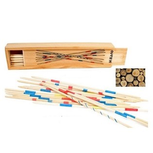 ИГРА МИКАДО В ДЕРЕВЯННОЙ КОРОБКЕ (24 шт.)