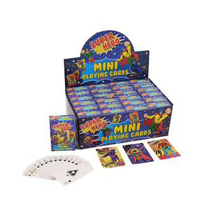 МИНИ-КАРТЫ ДЛЯ ИГРЫ &ndash; МОДЕЛЬ: СУПЕРГЕРОИ В ДИСПЛЕЕ (24 шт.)