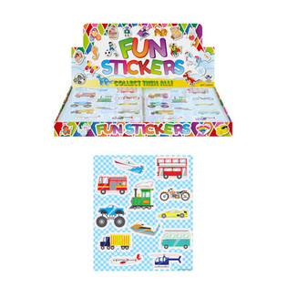 FUN STICKERS &ndash; МОДЕЛЬ: ТРАНСПОРТ (120 шт.)