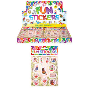 НАКЛЕЙКИ FUN STICKERS &ndash; МОДЕЛЬ: ФЕИ (120 шт.)