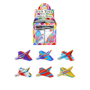 Мини-самолеты Mini Star Glider из пенопласта в дисплее (72 шт.)