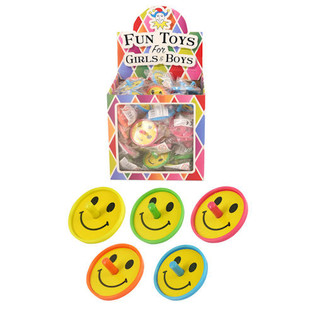 Волчки Smiley в дисплее (60 шт.)