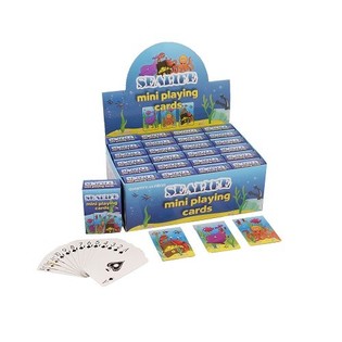 Мини-игральные Карты &ndash; Модель Sea Life в Дисплее (24 шт.)