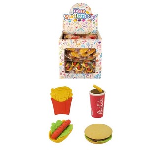 Микс Ластиков Snack / Fast Food в Дисплее (108 шт.)