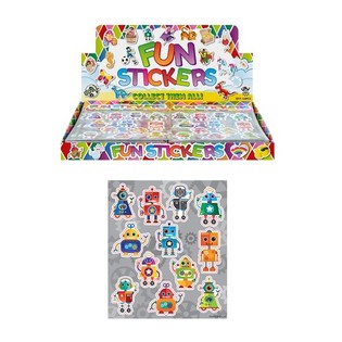FUN STICKERS &ndash; МОДЕЛЬ: РОБОТЫ (120 шт.)
