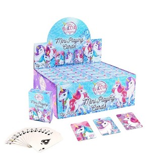 МИНИ ИГРАЛЬНЫЕ КАРТЫ &ndash; МОДЕЛЬ: ЕДИНОРОГ В ДИСПЛЕЕ (24 шт.)