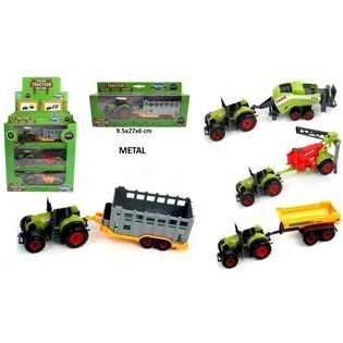 НАБОР ТРАКТОРОВ DIE CAST В ДИСПЛЕЕ (12 шт.)