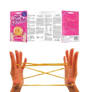 Игра в ниточку CATS CRADLE Радуга - Магическая веревка (72 шт.)