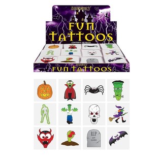 Fun Tattoos &ndash; Модель Хэллоуин (48 уп. х 12 шт.)