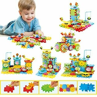 МОТОРИЗИРОВАННЫЙ КОНСТРУКТОР FUNNY BRICKS (2 шт.)