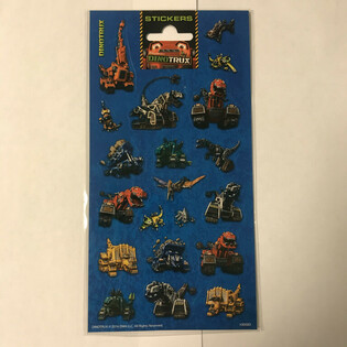НАКЛЕЙКИ: DINOTRUX, Разм. 20 x 10 см (10 шт.)