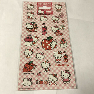 НАКЛЕЙКИ: HELLO KITTY, Разм. 20 х 10 см (10 шт.)