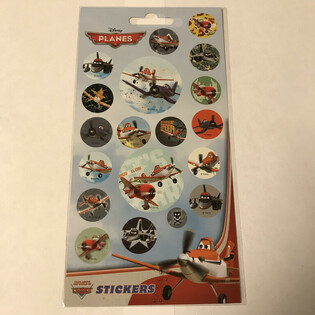 ЛИСТ НАКЛЕЕК: DISNEY PLANES, размер 20 x 10 см. (10 шт.)