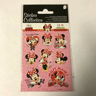 Наклейки Disney Minnie Mouse - 16 x 9 см (10 наборов)