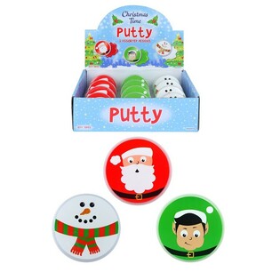 Рождественский Слайм (Slime Putty) в Дисплее (12 шт.)