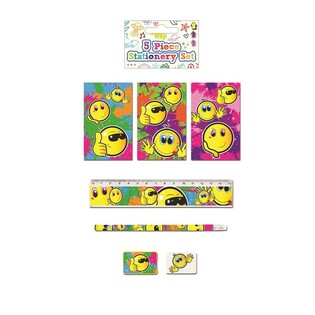 КАНЦЕЛЯРСКИЙ НАБОР SMILEY ИЗ 5 ПРЕДМЕТОВ (24 шт.)