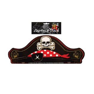 Пиратская Шляпа CAPTAIN JACK (Пакет 6 шт.)
