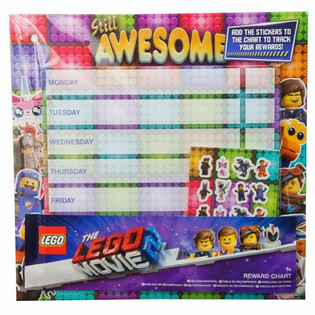 ТАБЛИЦА ВОЗНАГРАЖДЕНИЙ LEGO С НАКЛЕЙКАМИ LEGO (24 шт.)