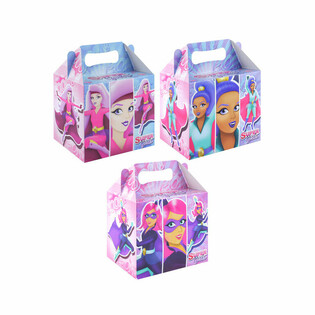 МЕНЮ-БОКС &ndash; SUPER GIRLS &ndash; 14 x 9,5 x 18 см (24 шт.)