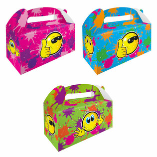 МЕНЮ-БОКС &ndash; SMILEY &ndash; 22.5 x 9.5 x 18 см (12 шт.)