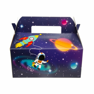 Коробки для детского меню Космос / Space - 22,5 x 12 x 9,5 см (24 шт.)