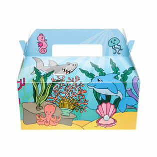 Менюбокс Море / Океан - 22.5 x 12 x 9.5 см (24 шт.)