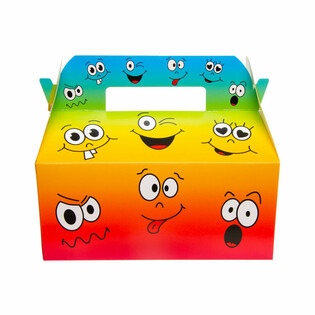 Детская коробка для меню Smiley - 22,5 x 12 x 9,5 см (24 шт.)
