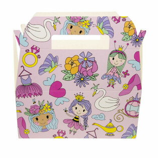 Детская Коробка для Меню Принцесса - Menu Box - 22,5 x 12 x 9,5 см (24 шт.)