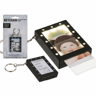 Выгодный брелок для ключей с LED фоторамкой (18 шт.)
