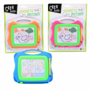 CREA KIDS - Магнитная цветная доска для рисования (12 шт.)