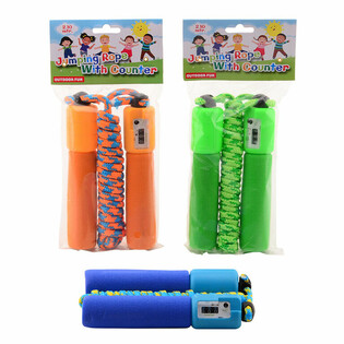 OUTDOOR FUN - Скакалка с счетчиком, 2.10 м (6 шт.)