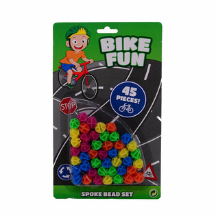 BIKE FUN - 45x БУСИН ДЛЯ СПИЦ ВЕЛОСИПЕДА НА КАРТЕ (1 шт.)