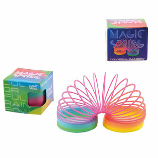 МАГИЧЕСКАЯ ПРУЖИНКА RAINBOW MAGIX В КОРОБКЕ &Oslash;7,5 СМ (12 шт.)