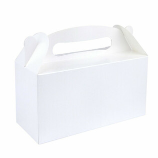 Коробка для детского меню (Menubox) - Белая - 23x9.5x18 см (12 шт.)