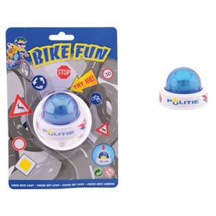Полицейская сирена Bike Fun - Свет и звук для детского велосипеда