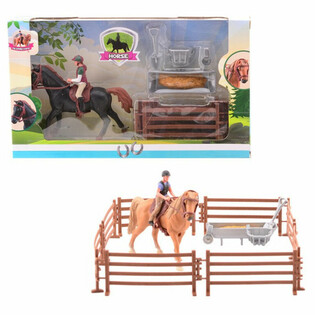 MY LOVELY HORSE - ИГРУШЕЧНАЯ ЛОШАДКА С КОНЮШНЕЙ - В ПОДАРОЧНОЙ КОРОБКЕ (1 шт.)