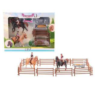 MY LOVELY HORSE - XL - 2x Игрушечные лошадки с большой конюшней - В подарочной коробке (1 шт.)
