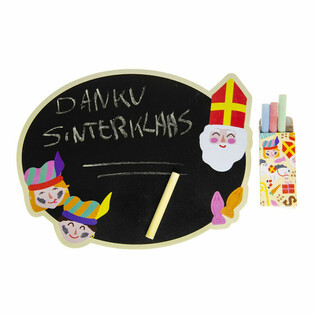 Меловая доска Святой Николай с мелками (24 шт.)