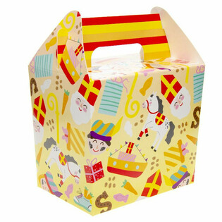 SINTERKLAAS КОРОБКА ДЛЯ МЕНЮ / ПОДАРОЧНАЯ КОРОБКА 14x10x17 см (12 шт.)