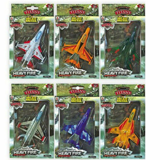 Металлические самолеты F16 Die-Cast (6 шт.)