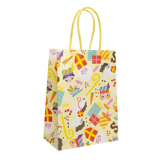 БУМАЖНЫЙ ПОДАРОЧНЫЙ ПАКЕТ - SINTERKLAAS - 16x9x22 СМ (12 шт.)