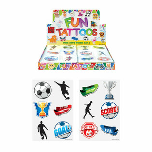 FUN TATTOOS - ФУТБОЛ В ДИСПЛЕЕ (96 ШТУК)