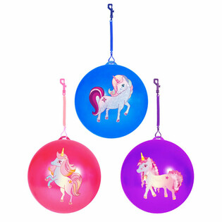 UNICORN / Мяч Единорог со шнурком / Bungee Ball &Oslash;23 см (24 шт.)