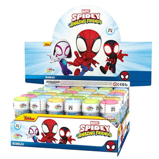 Мыльные Пузыри Spidey Spiderman Amazing Friends - 60мл - Дисплей (36 шт.)