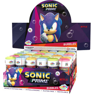 Мыльные Пузыри SONIC - 60МЛ - В Дисплее (36 шт.)
