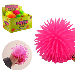 ПУШИСТЫЙ МЯЧИК (PUFFER BALL) - 9СМ - МИКС ЦВЕТОВ (24 шт.)