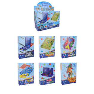 КЛАССИЧЕСКИЕ ДОРОЖНЫЕ ИГРЫ - В ДИСПЛЕЕ (6 шт.)