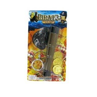 ИГРОВОЙ НАБОР ПИРАТА НА КАРТОНЕ - МОДЕЛЬ 5 (6 шт.)