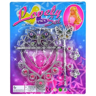 ИГРОВОЙ НАБОР ПРИНЦЕССЫ LOVELY НА КАРТЕ (6 шт.)