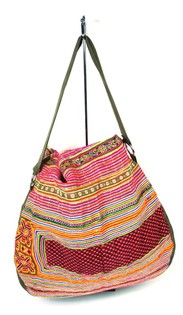 СУМКА B-FAIR SADDLE РОЗОВАЯ/ЗЕЛЕНАЯ (1 шт.)